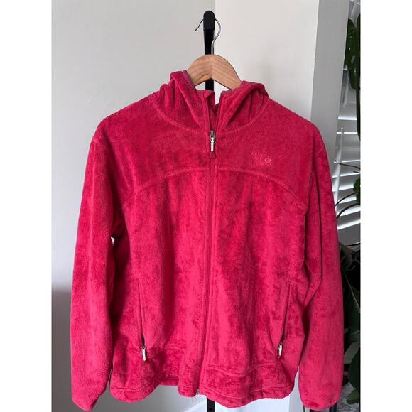Mountain Hardwear Womens Magenta Zip Up Fleece Jacket - Picture 1 of 5